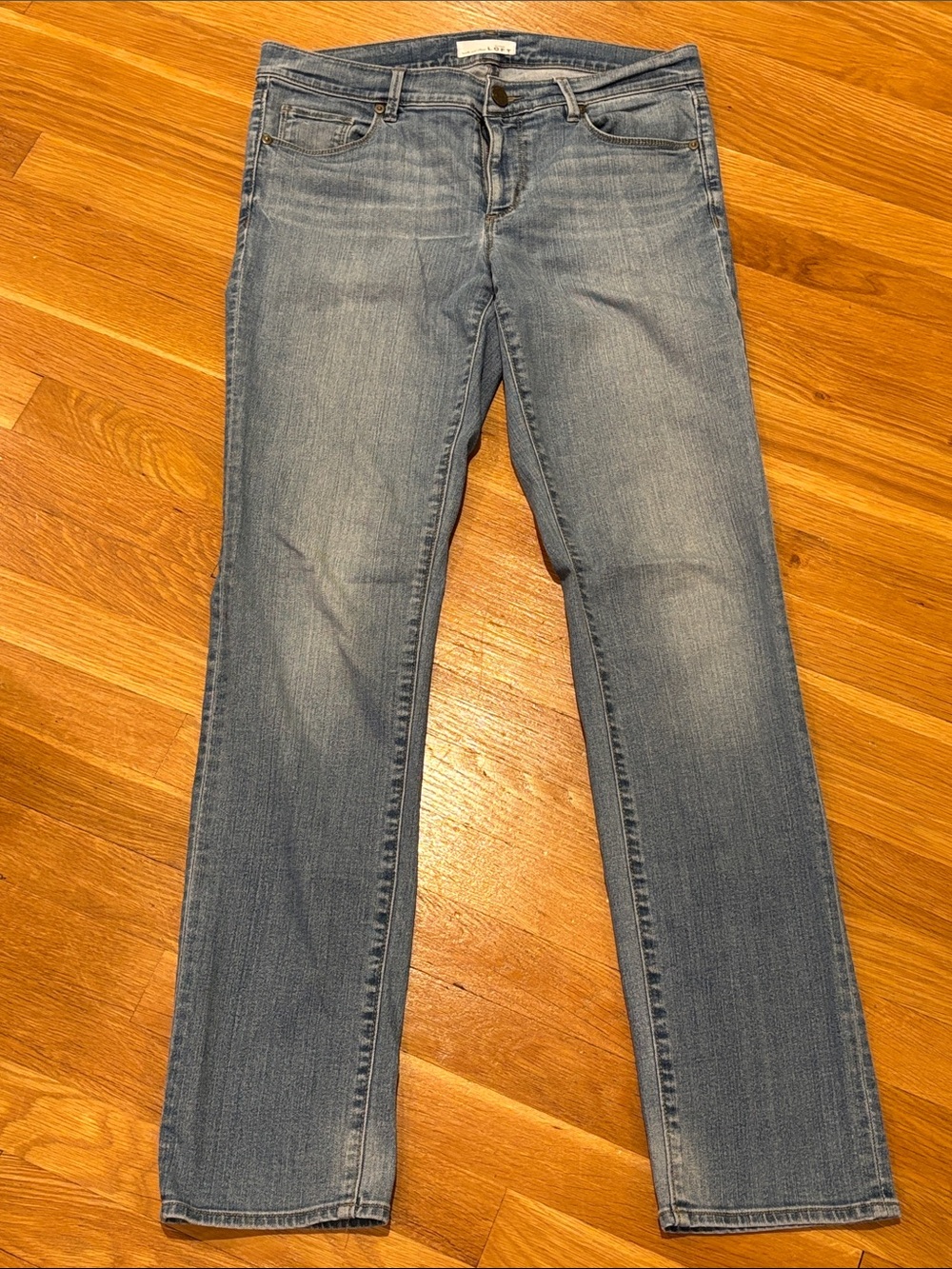 LOFT Modern Straight Leg Jeans Medium Wash Denim Size 29 / 8